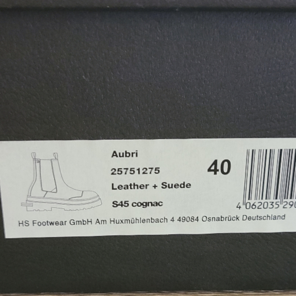 🆕️ Scotch & Soda Aubri Chelsea Leather & Suede Ankle Boots Size 9 Streetwear - Picture 11 of 14